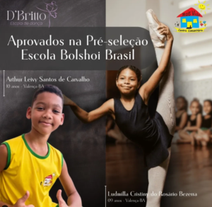 Leia mais sobre o artigo candidatos pré-selecionados participarão da Seleção Nacional da Escola do Teatro Bolshoi no Brasil
